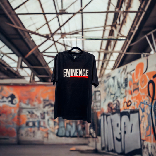 Eminence DARE TO DREAM Red Line Logo Heavy Faded Tee