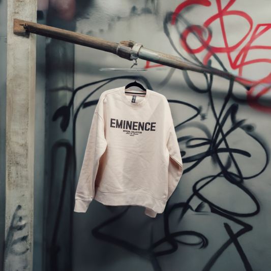 Eminence DARE TO DREAM Official collection ECRU Crew Neck Jumper